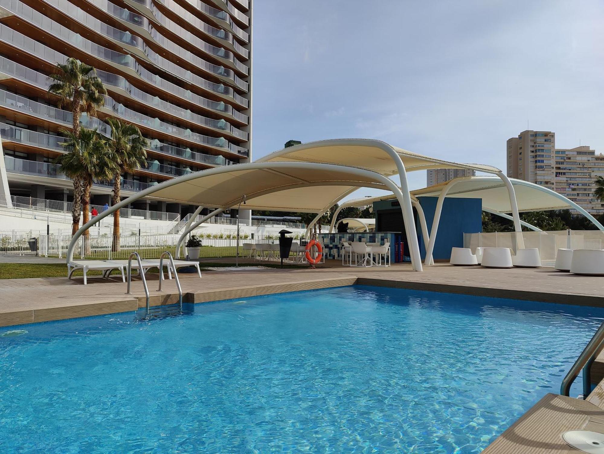 Sunset Waves Relax Apartment 베니돔 외부 사진