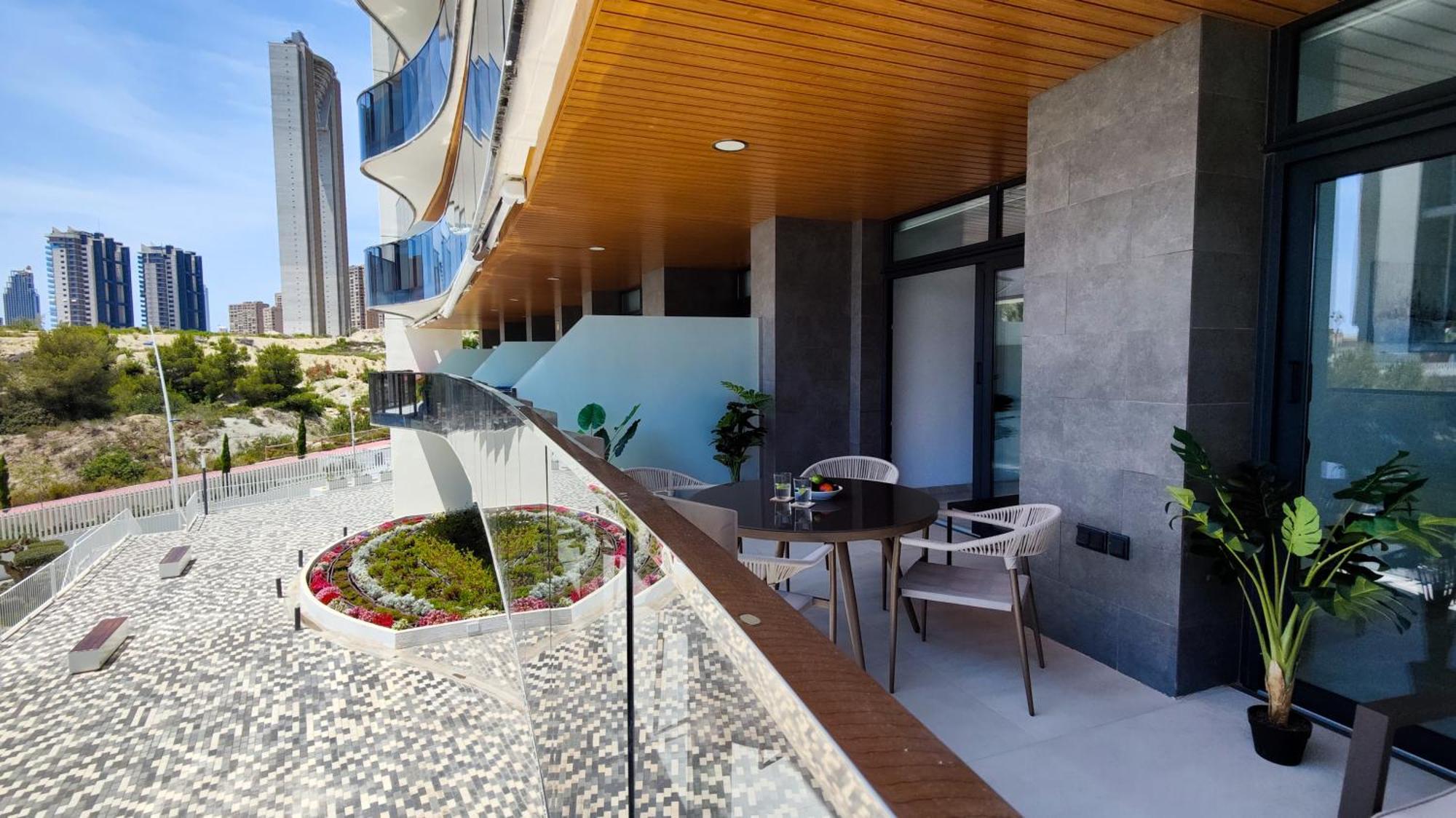 Sunset Waves Relax Apartment 베니돔 외부 사진